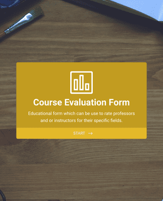 Form Templates: Lecture Evaluation Form