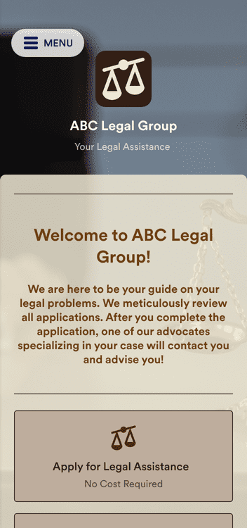 Legal Advice App