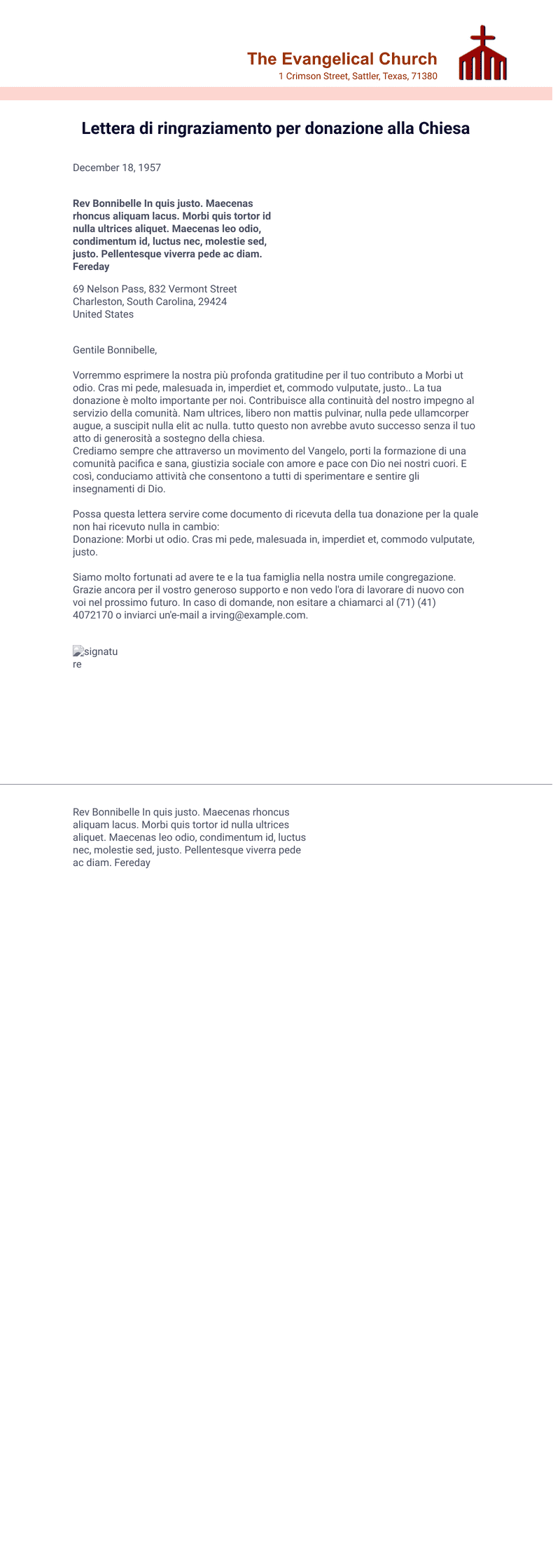 Lettera di conferma del lavoro - Template PDF | Jotform