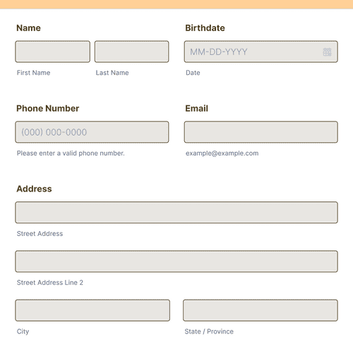 Library Reservation Form Template | Jotform