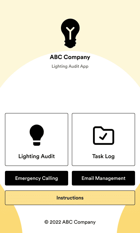 Lighting Audit App