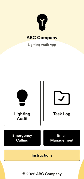 Lighting Audit App
