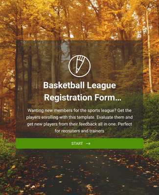 Form Templates: التسجيل لمسابقة كرة سلة