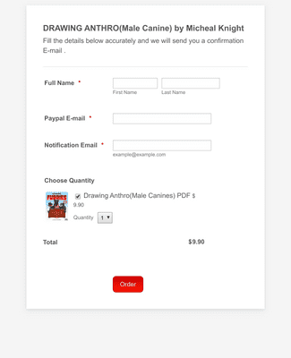 Magazine Pre Order Form