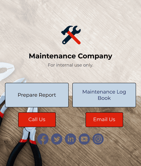 Maintenance Log App