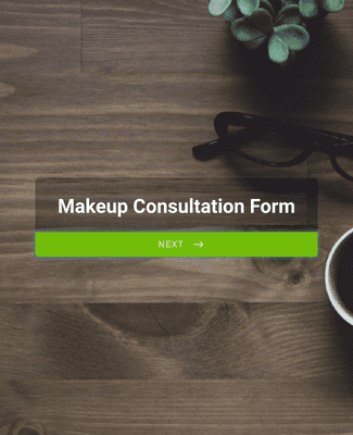 Makeup Consultation Form 