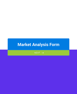 Form Templates: Market Analysis Template