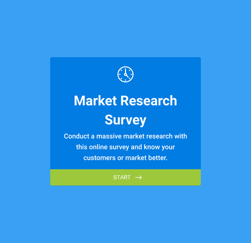 Form Templates: Market Research Survey