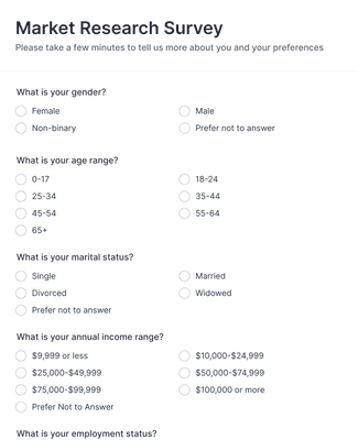 market research consultant questions