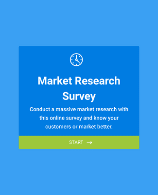 Form Templates: Market Research Survey
