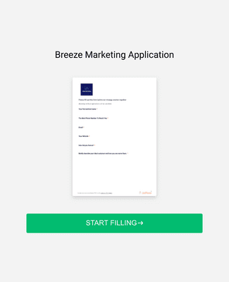 Marketing Consultation Application Form Template Jotform