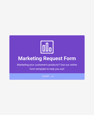 Form Templates: Marketing Request Form