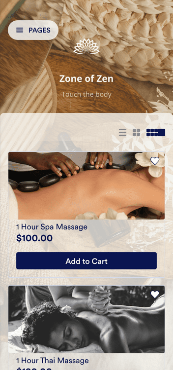 Massage Booking App