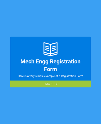 Form Templates: Simple Registration Form