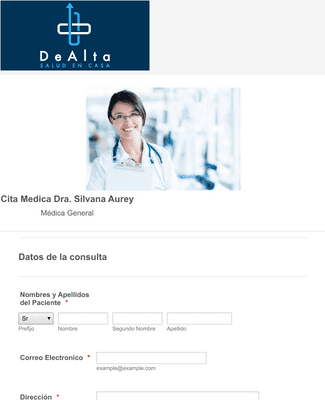 Form Templates: Medical Appointment Form In Spanish
