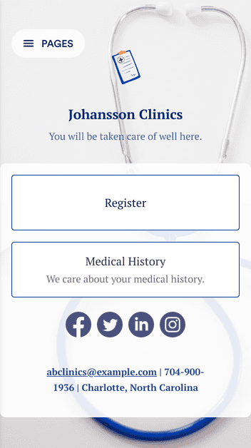 Medical History App