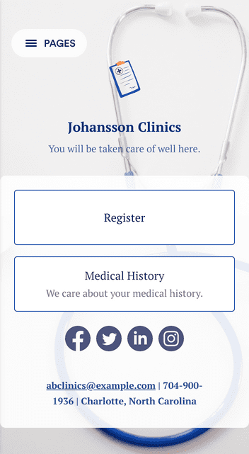 Medical History App