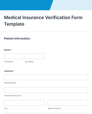 Insurance Policy Information Format Form Template | Jotform