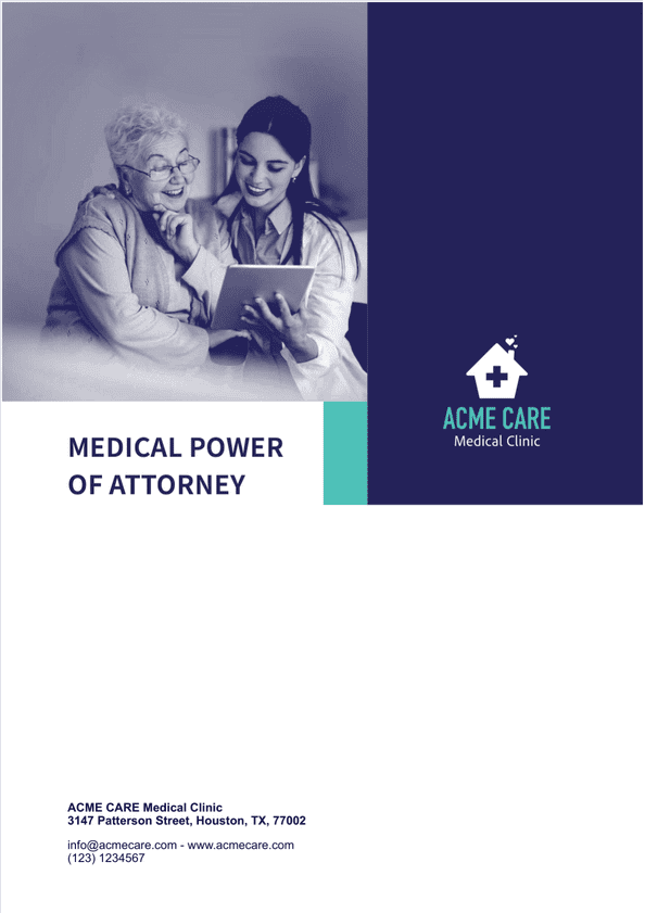 Sign Templates: Medical Power of Attorney Form