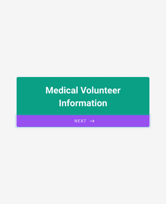 Medical Volunteer Application