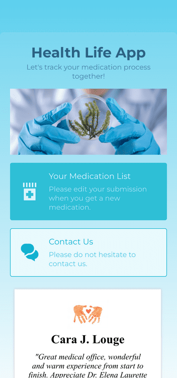 Medication Log App