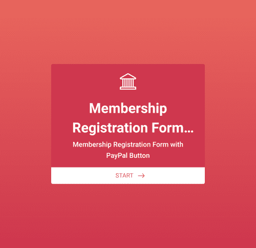Form Templates: Membership Registration Form PayPal