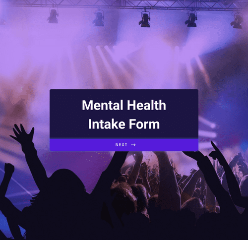 Form Templates: Mental Health Intake Form
