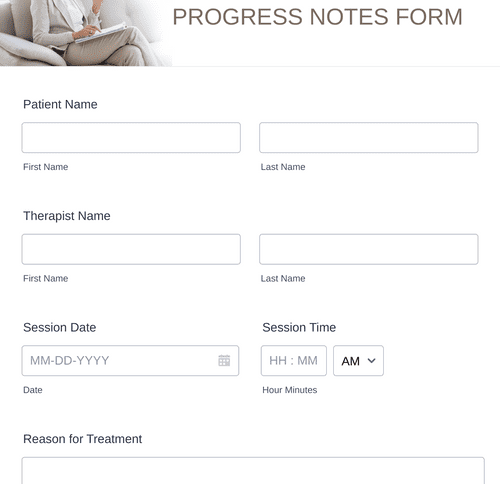 Mental Health Journal Template Form Template | Jotform