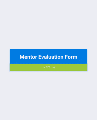 Mentor Evaluation Form