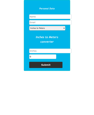 Meters to Inches Converter Form Template | Jotform