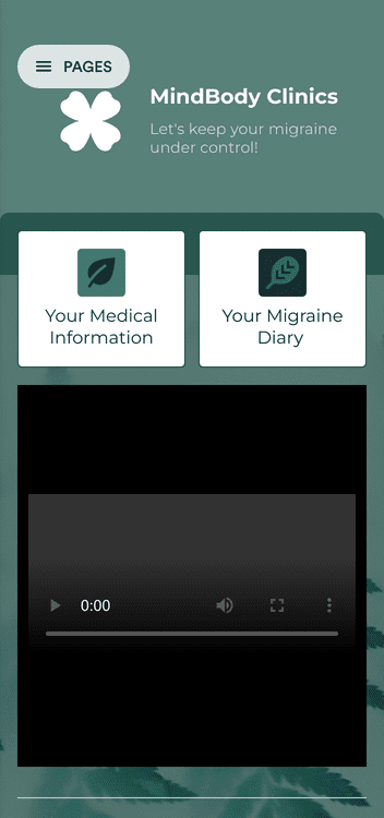 Migraine Diary App