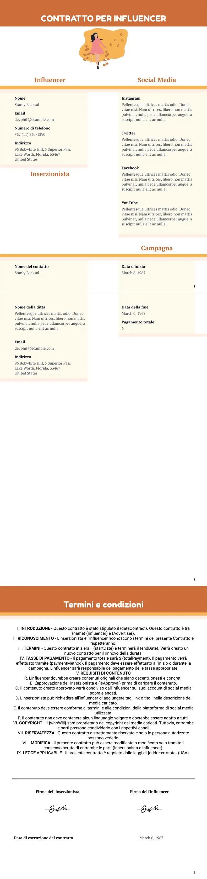 Modello di lettera di verifica del reddito - Template PDF ...