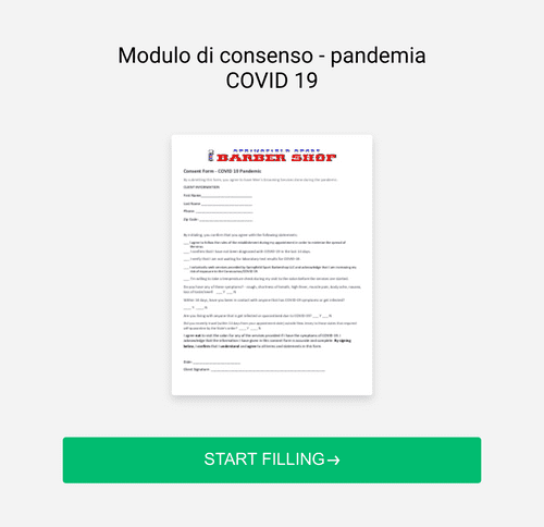 Form Templates: Modulo di consenso pandemia COVID 19 