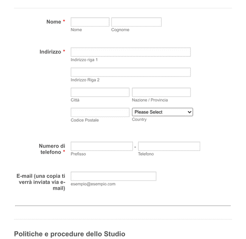 Form Templates: Modulo Di Consenso Studio COVID 19