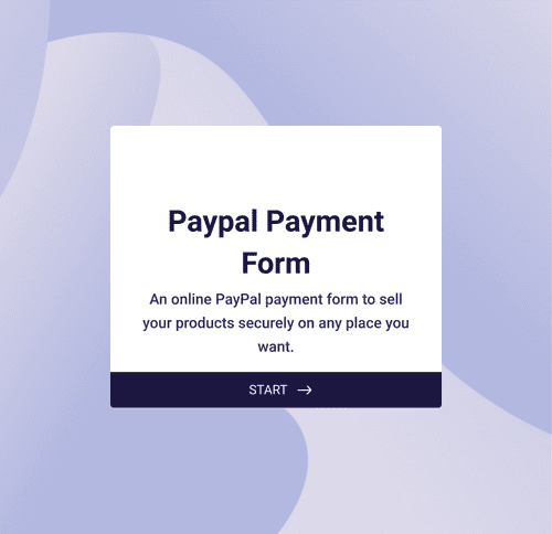 Form Templates: Modulo Pagamento PayPal
