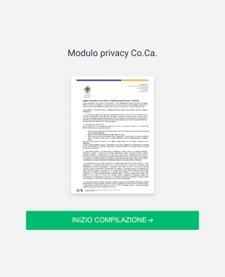 Modulo privacy - AGESCI