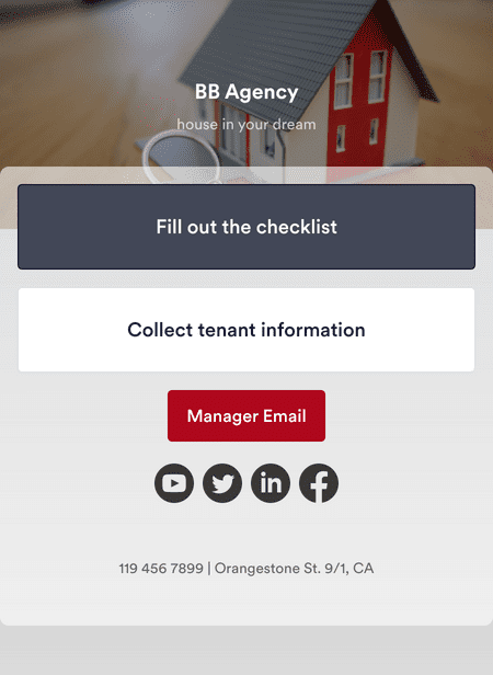 Move In Checklist App