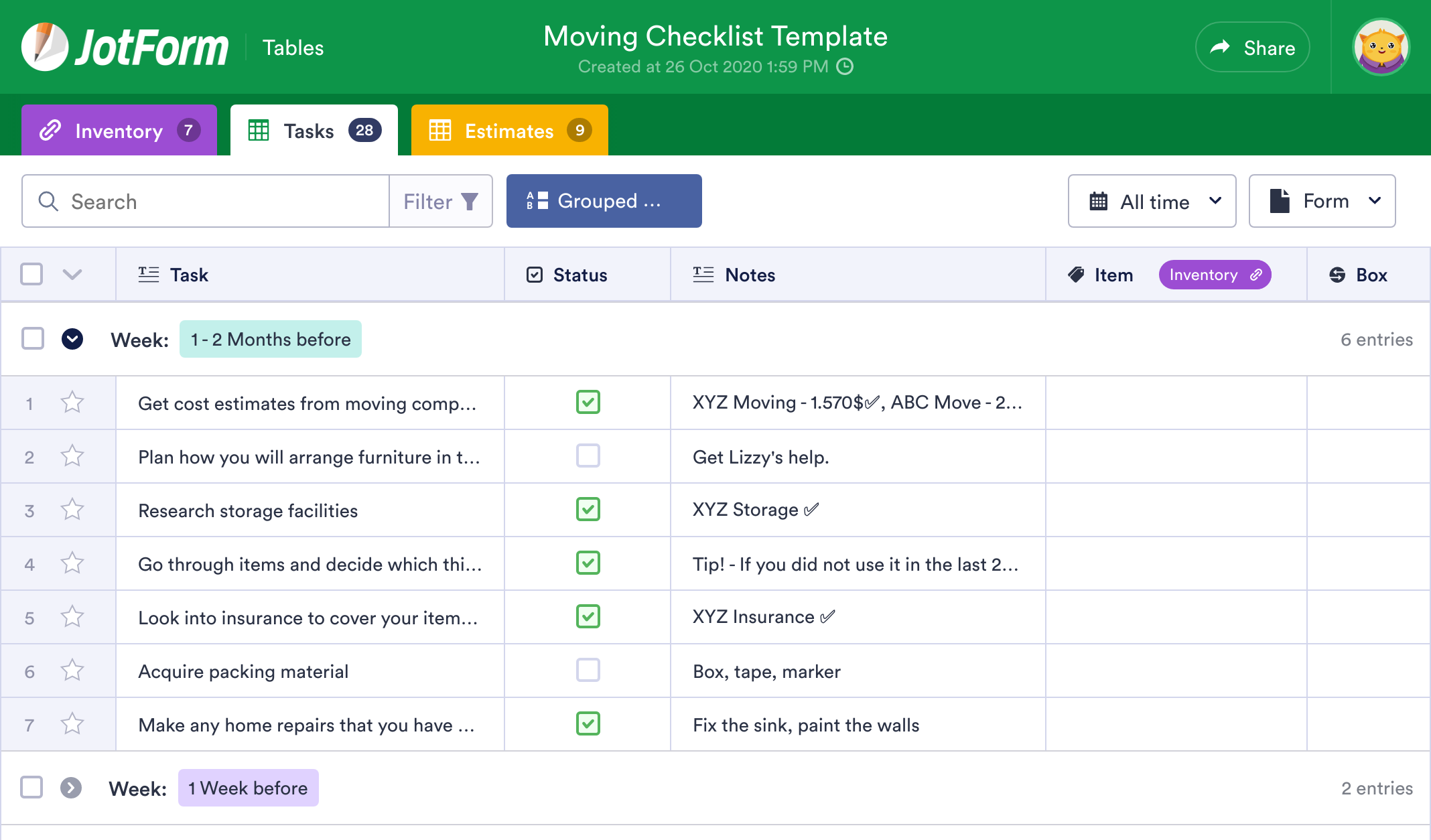 moving-checklist-template-jotform-tables