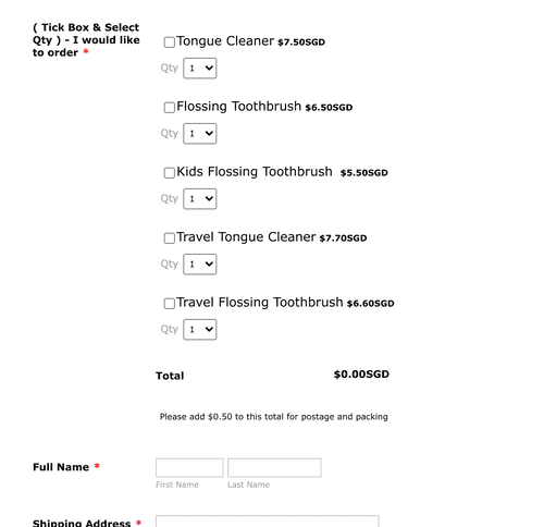 Custom Product Order Form Template Jotform   Multiple Products Order Form B4cff2ab6b6af97e9f29c1e738f763a8 Classic 