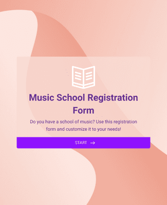 Music School Registration Form