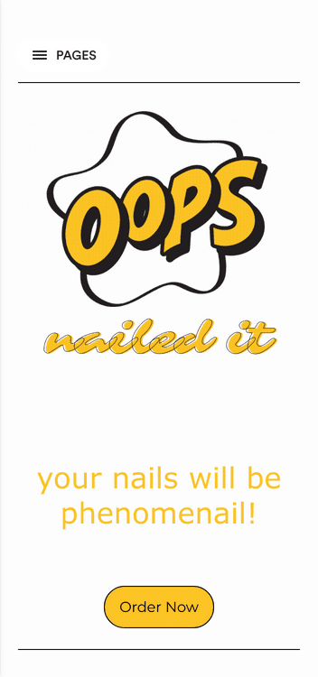 Nail Art Order App