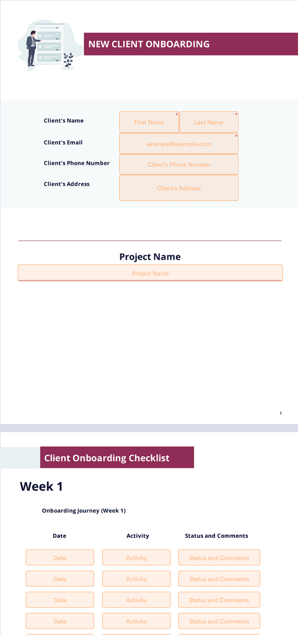 New Client Onboarding Checklist