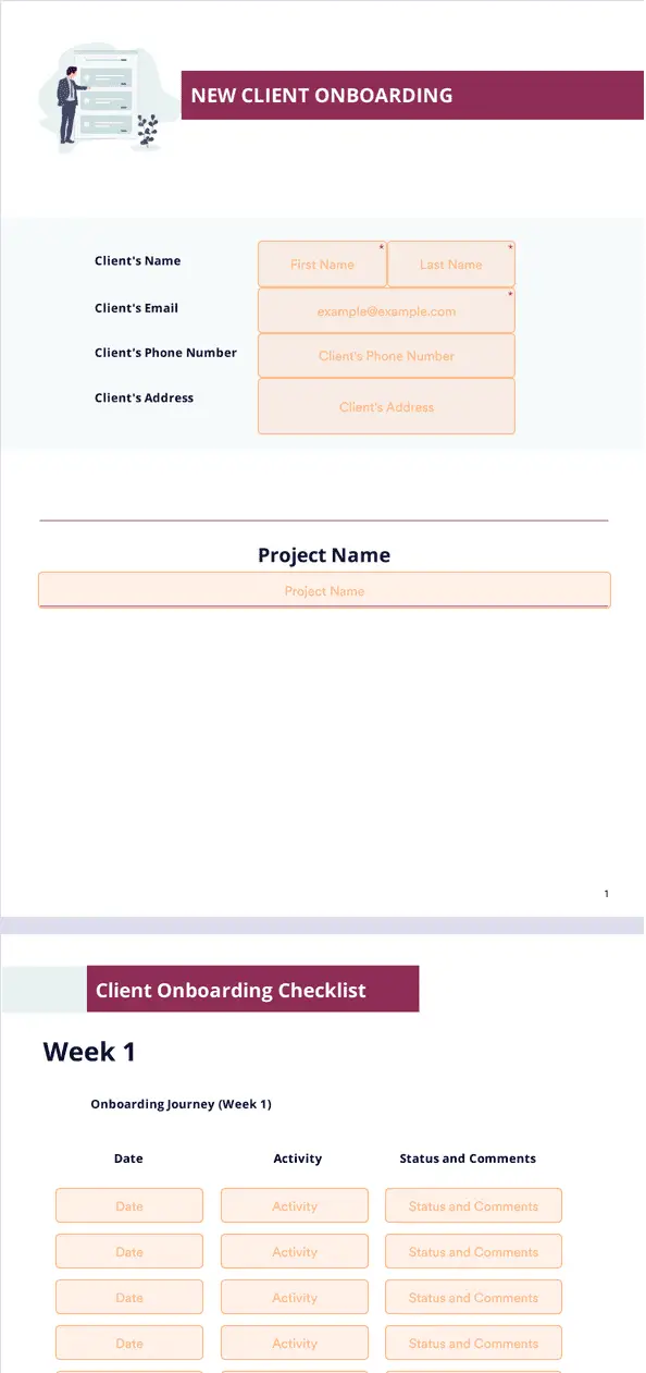 New Client Onboarding Checklist