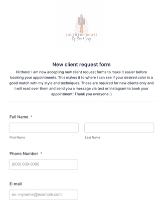 Business Client Assessment Form Template | Jotform