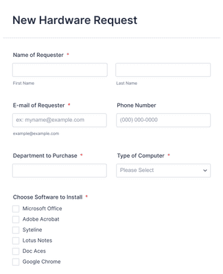 Social Media Content Request Form Template | JotForm