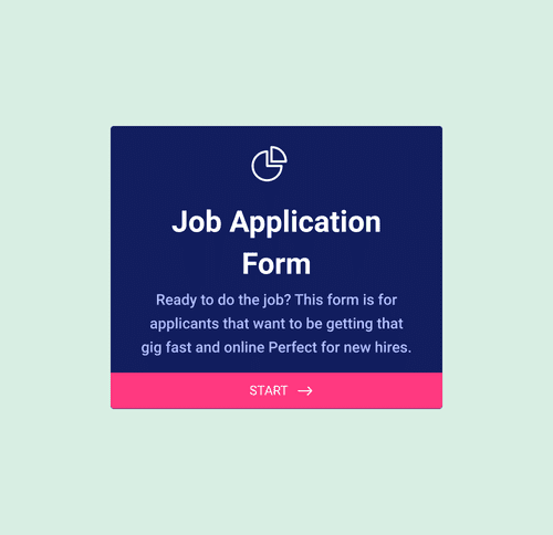 Form Templates: New Job Application Form
