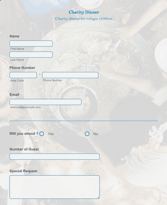 RSVP Forms Form Templates JotForm