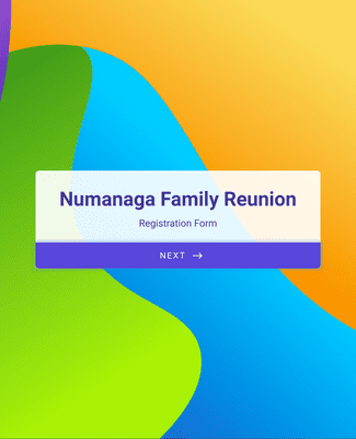 Form Templates: Numanaga Family Reunion