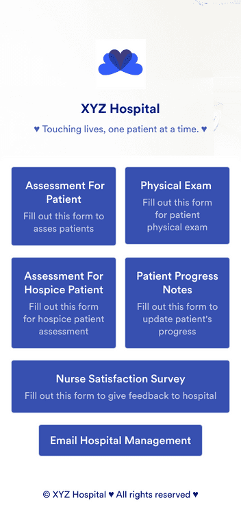 Nurse Notes App