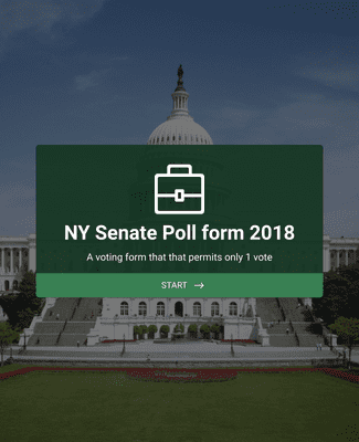 Form Templates: NY Senate Poll form 2018